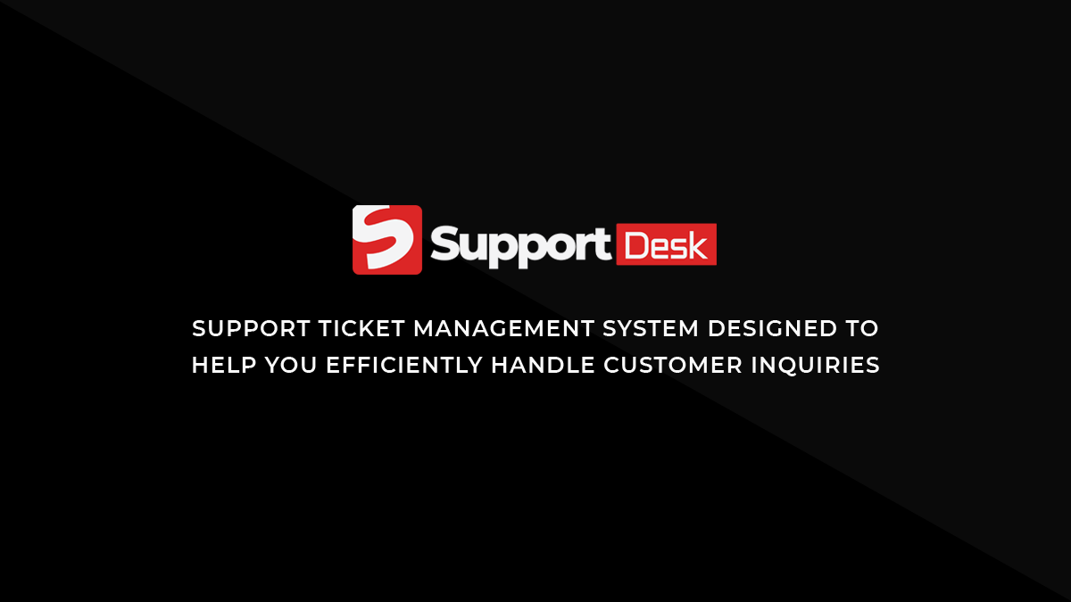 SupportDesk